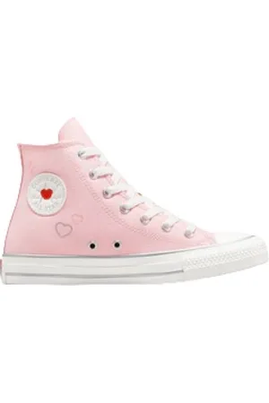 Converse Sko, Dame, Lyserød, 38 1/2 EU, Rosa Hjerte Pigesko