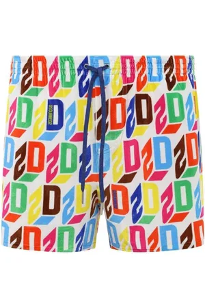 Dsquared2 Shorts, Herre, Flerfarvet, M, Midnight Goth Boxer Midi