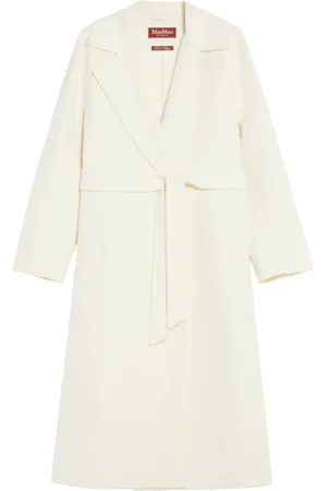 Max Mara Frakke, Dame, Hvid, 3XS, Hvide Frakker til Kvinder