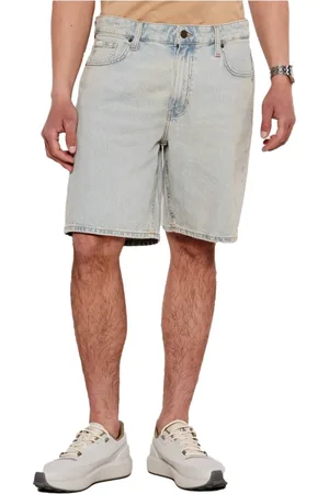 Guess Shorts, Herre, Blå, W38, Denim, Denim Bermuda Shorts - Lyseblå