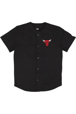 New Era Sport, Herre, Sort, 2XL, Polyester, Chicago Bulls Logo Jakke Sort/Rød