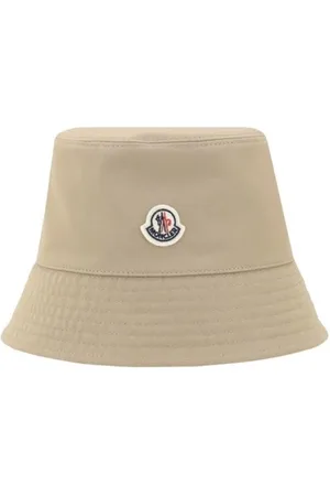 Moncler Tilbehør, Dame, , L, Bomuld, Ikonisk Monogram Patch Spandehat