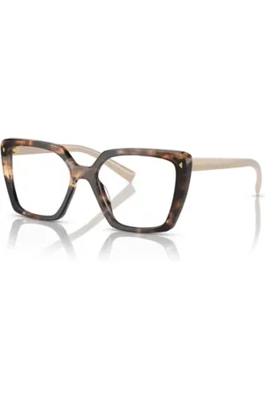 Prada Tilbehør, unisex, Brun, ONE SIZE, Uld, Stilfulde Model Solbriller