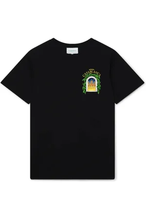 Casablanca Top, Herre, Sort, 2XL, Bomuld, Avenida T-shirt