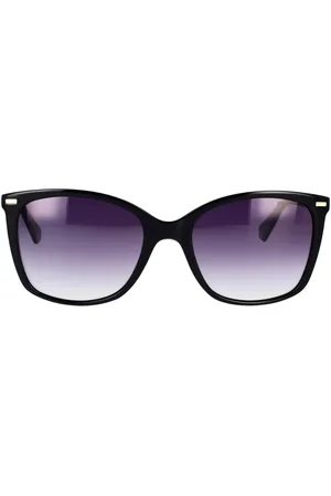 Polaroid Tilbehør, unisex, Sort, 55 MM, Firkantede solbriller Bio-baseret plastik Klassisk