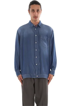 MAGLIANO Skjorte, Herre, Blå, L, Pyjama Skjorte i 07 Stil