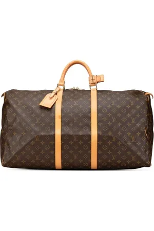 LOUIS VUITTON Pre-owned, Dame, Brun, ONE SIZE, Tyl, Pre-owned canvas tasker