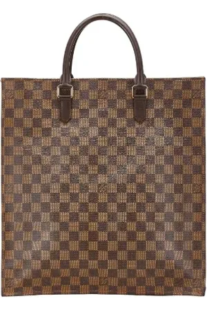 LOUIS VUITTON Pre-owned, Dame, Brun, ONE SIZE, Læder, Pre-owned Canvas totes
