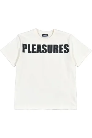 Pleasures Top, Herre, Hvid, XL, Hvid Heavyweight Skjorte