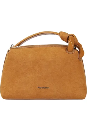 J.W.Anderson Taske, Dame, Gul, ONE SIZE, Uld, Stilfuld Corner Taske