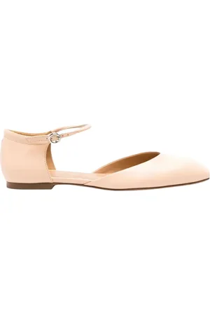 Aeyde Sko, Dame, , 38 EU, Læder, Peach Læder Ballet Flats