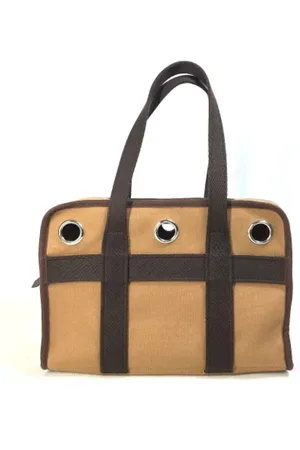 Hermès Pre-owned, Dame, Brun, ONE SIZE, Bomuld, Pre-owned Bomuld dokumentmapper
