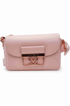 Moschino Taske, Dame, Lyserød, ONE SIZE, Uld, Stilfuld PU-taske