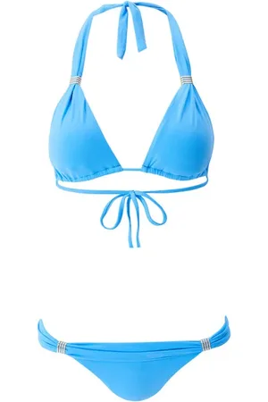 Melissa Odabash Badetøj, Dame, Blå, M, Uld, Ocean Grenada Bikini Sæt