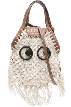 Anya Hindmarch Taske, Dame, , ONE SIZE, Uld, Frynse Skuldertaske