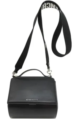 Givenchy Pre-owned, Dame, Sort, ONE SIZE, Uld, Pre-owned Laeder hndtasker
