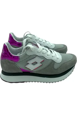 Lotto Sko, Dame, Flerfarvet, 36 EU, Uld, Stilfulde Wedge Sneakers til Kvinder