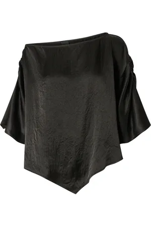 Pinko Bluser & Skjorter, Dame, Sort, M, Uld, Breath Bluse Art. 104671A2Bu