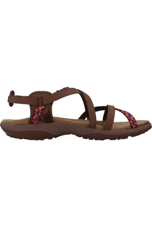 Skechers Sko, Dame, Brun, 41 EU, Slim Reggae Sandaler