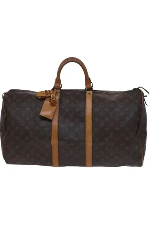 LOUIS VUITTON Pre-owned, Dame, Brun, ONE SIZE, Tyl, Pre-owned canvas tasker