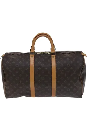 LOUIS VUITTON Pre-owned, unisex, Brun, ONE SIZE, Tyl, Pre-owned canvas tasker