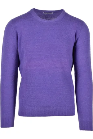 KANGRA CASHMERE Strik, Herre, Lilla, S, Uld, Uldblanding Strik Trøje