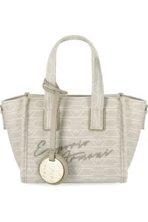 Emporio Armani Taske, Dame, , ONE SIZE, Bomuld, Monogram Natur Mini Taske