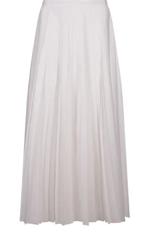 Fabiana Filippi Nederdel, Dame, Hvid, XS, Bomuld, Hvid Bomuld Polyester Blanding Top