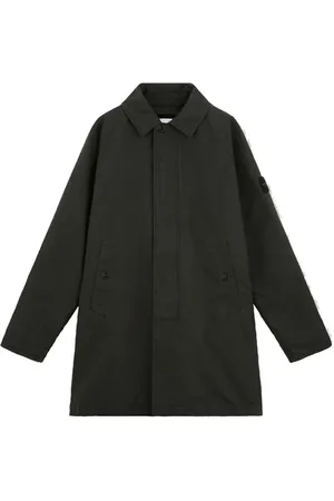 Stone Island Frakke, Herre, Sort, 2XL, Uld, David-Tc Uldforet Parka Jakke