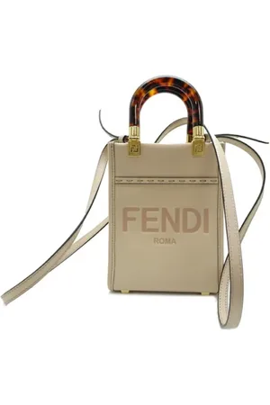 Fendi Pre-owned, Dame, , ONE SIZE, Uld, Pre-owned Laeder fendi-tasker