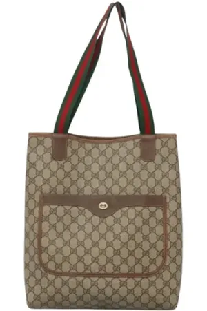 Gucci Pre-owned, Dame, , ONE SIZE, Tyl, Pre-owned Laeder gucci-tasker