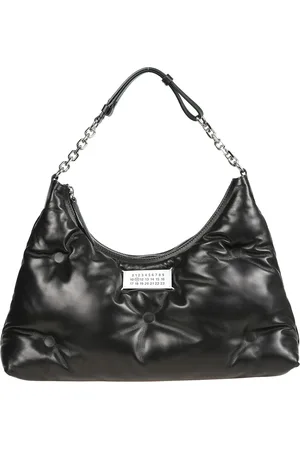 Maison Margiela Taske, Herre, Sort, ONE SIZE, Uld, Glam Slam Hobo Skuldertaske
