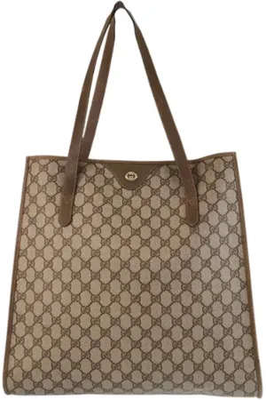 Gucci Pre-owned, Dame, , ONE SIZE, Uld, Pre-owned Canvas gucci-tasker