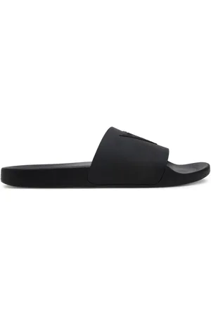 Guess Sko, Herre, Sort, 46 EU, Tokyot Herre Slides Sort Gummi Sål