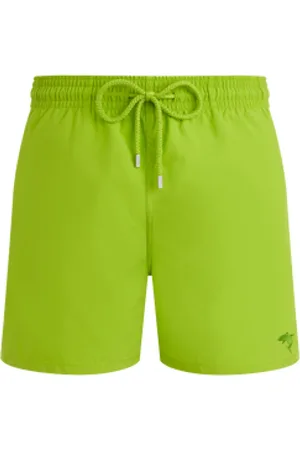 Vilebrequin Badetøj, Herre, Grøn, 2XL, Uld, Vandreaktive Badeshorts Lime-M