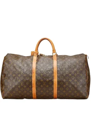 LOUIS VUITTON Pre-owned, unisex, Brun, ONE SIZE, Tyl, Pre-owned Canvas rejsetasker