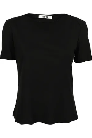 Mauro Grifoni Top, Dame, Sort, XS, Sort Jersey Top