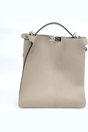 Fendi Pre-owned, Herre, , ONE SIZE, Pre-owned Laeder hndtasker