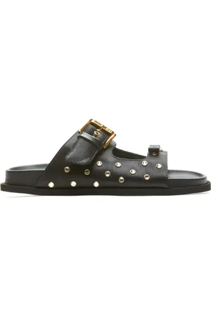 Nº21 Sko, Dame, Sort, 38 EU, Uld, Stilfulde Sommer Sandaler