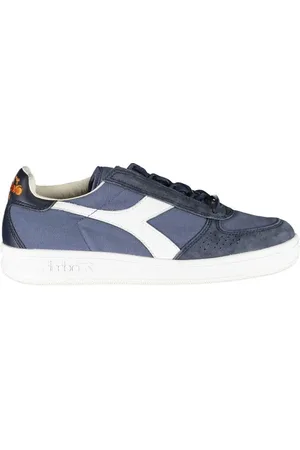 Diadora Sko, Dame, Blå, 38 EU, Uld, Stilfulde Blå Kontrast Sneakers