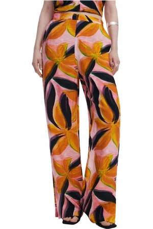 Desigual Bukser, Dame, , L, Elegant Palazzo Bukser til Kvinder