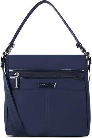 Lancaster Taske, Dame, Blå, ONE SIZE, Uld, Basis Verni Crossbody Taske Blå