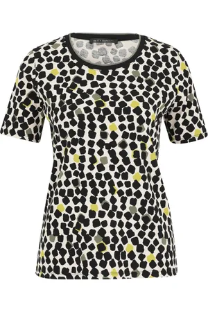 Betty Barclay Top, Dame, Flerfarvet, M, Polka Dot Tilpasset Basic Shirt