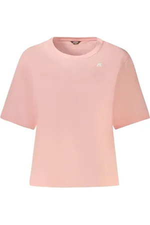K-Way Top, Dame, Lyserød, L, Bomuld, Cotton Boxy Tee