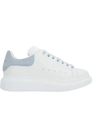 Alexander McQueen Sko, Dame, Hvid, 38 EU, Læder, Hvide Lædersneakers til Kvinder