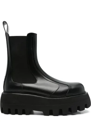 Alexander McQueen Sko, Dame, Sort, 40 EU, Uld, Sorte ankelstøvler til kvinder