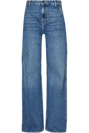 Liu Jo Jeans, Dame, Blå, W24, Denim, Blå Denim Flare Jeans