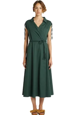 MARELLA Kjole, Dame, Grøn, M, Elegant Kjole Samling