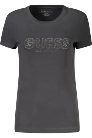 Guess Top, Dame, Sort, XS, Bomuld, Sort Bomuld Toppe & T-shirt