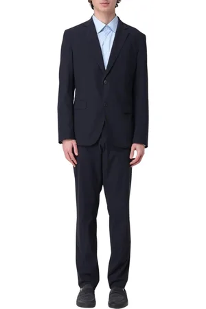 HUGO BOSS Jakkesæt, Herre, Blå, XL, Elegant Blåt To-Delt Jakkesæt
